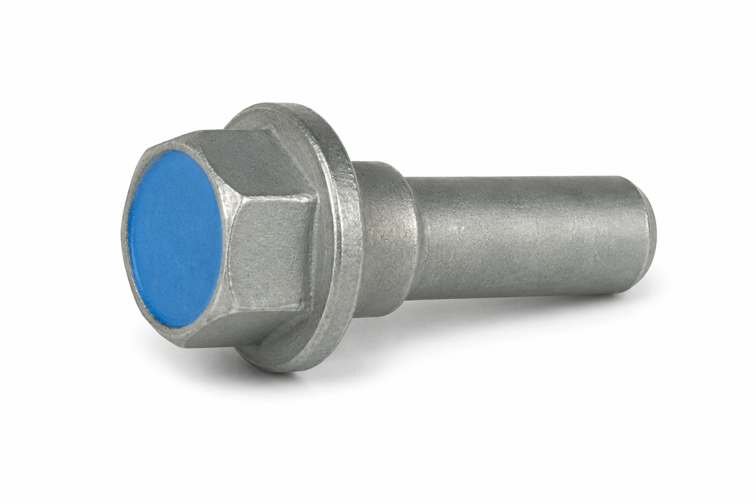 Bradley Product Identification service — color marking applied to fastener head and tip for part identification in production