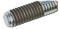 Loctite anti-seize dry-film lubricant pre-applied to stainless steel fastener thread